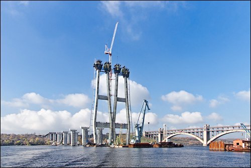 13 годовщина строительства запорожских мостов: кто побывал, что обещал, фото и цитаты