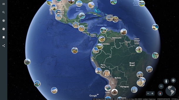 В Google Earth тепер можно смотреть на мир через снимки людей