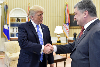 В Белом доме раскрыли детали встречи Трампа и Порошенко