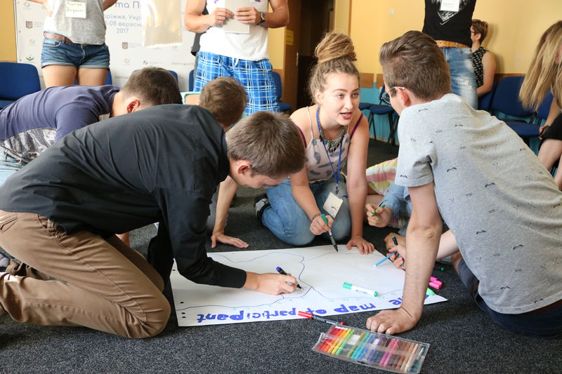 Польская и украинская молодежь делилась опытом в Запорожье