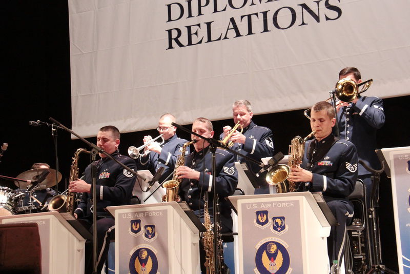 В Запорожье выступит оркестр военно-воздушных сил США в Европе