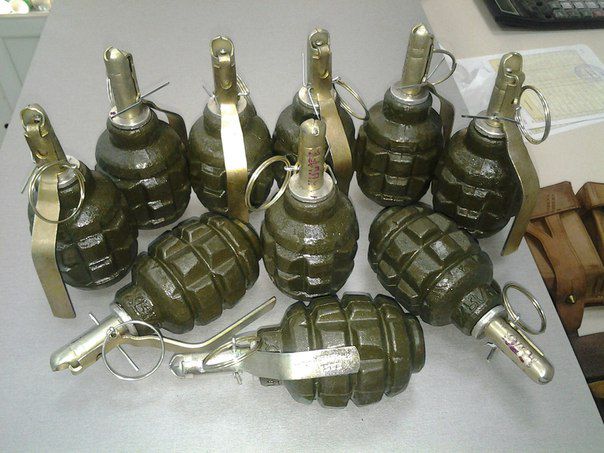 В Днепропетровскую область пытались ввезти более 700 боевых гранат