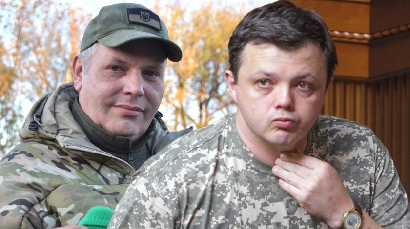 Комбат ВСУ «Филин» обвинил депутата Рады Семенченко в призывах к дезертирству из зоны АТО