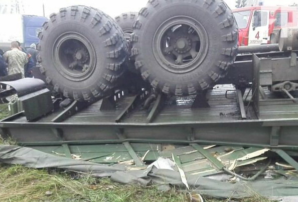 В Запорожье перевернулся грузовик ВСУ, есть погибшие