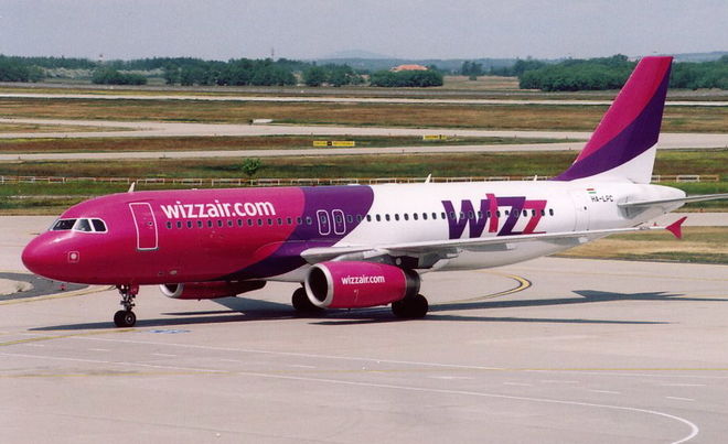 Wizz Air запускает 4 новых рейса