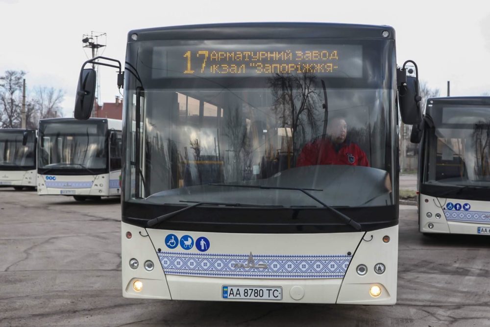 В Запорожье между Осипенковским районом и центром города будут курсировать новые автобусы