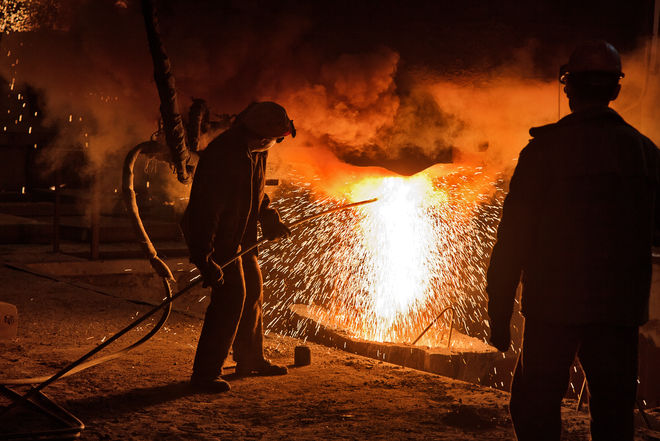 Украинские метпредприятия продолжают сокращать производство стали