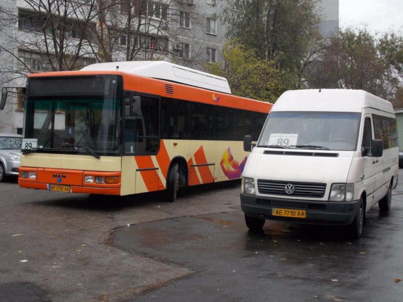 В Запорожье автобусы работают на два маршрута
