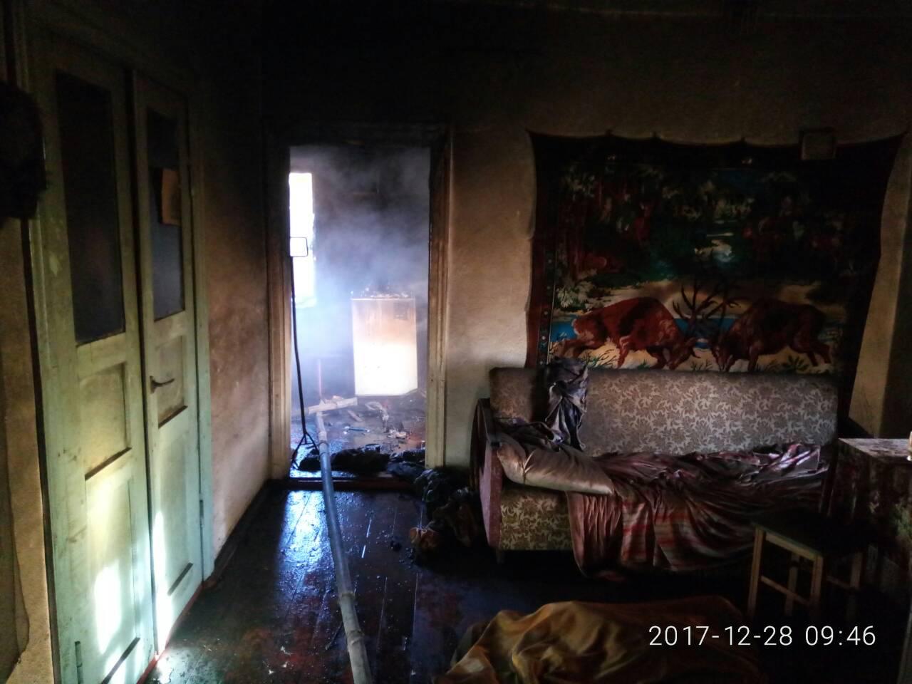 В Запорожской области в результате пожара погиб человек