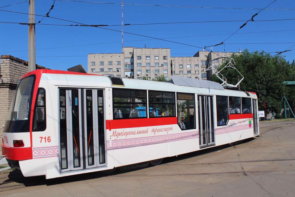 В Запорожье заработал трамвайный маршрут на Кичкас