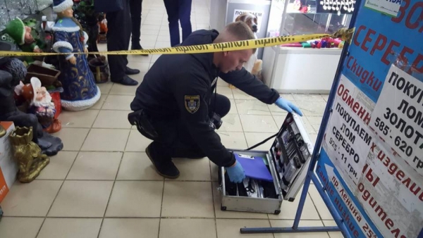В Запорожье прошли учения: полиция задержала грабителей ювелирного магазина