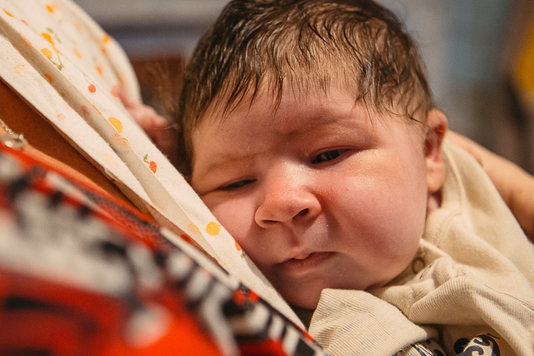 Фото самого крупненького 7килограммового новорожденного Украины