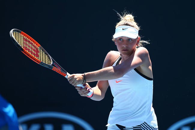 Australian Open: 15-летняя украинка Марта Костюк разгромила 27 ракетку мира