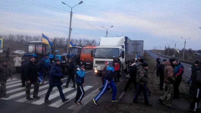 Украинские сельхозпроизводители перекроют дороги