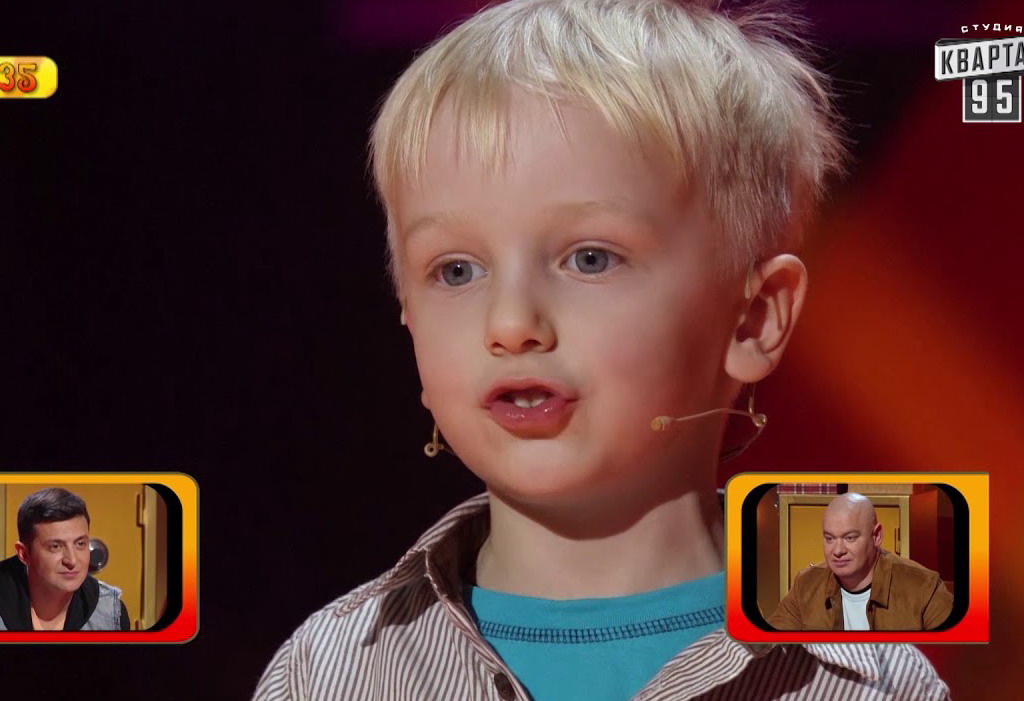 “Рассмеши комика”. 4-летний мальчик из Запорожья выиграл 50 тысяч гривен