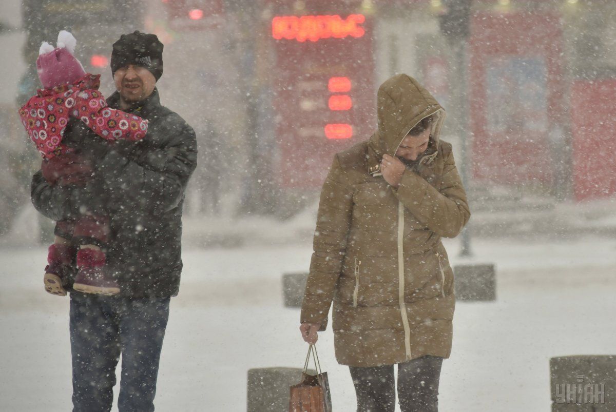 Штормовое предупреждение! В Запорожской области ожидается снег с дождем и метели
