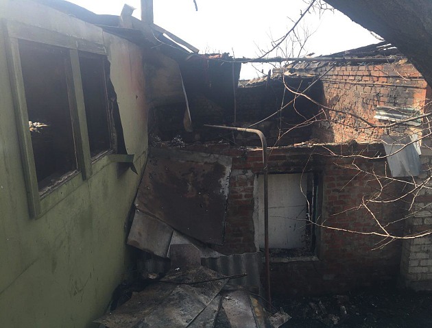 В Запорожской области из-за нерасторопности пожарных чуть не сгорела вся улица