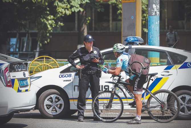 «Весенний день велосипедом на работу». В Запорожье пройдет акция совместно с патрульной полицией