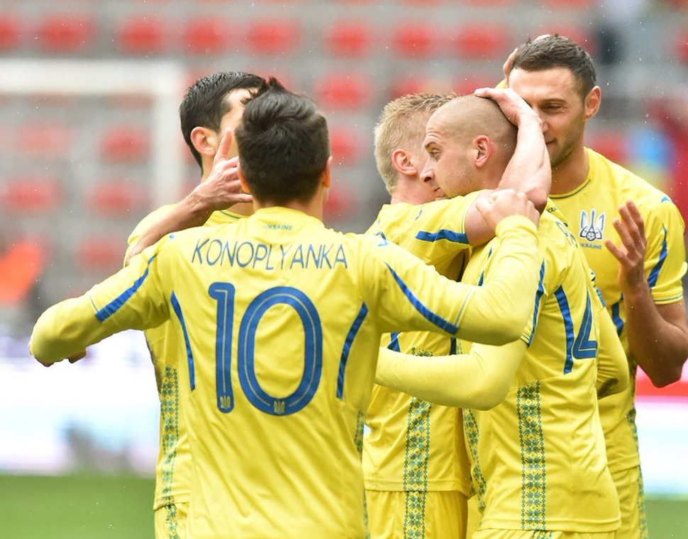 Украина обыграла Японию в товарищеском матче