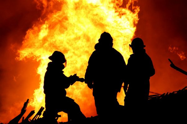 В Запорожской области во время пожара на рабочем месте сгорел человек