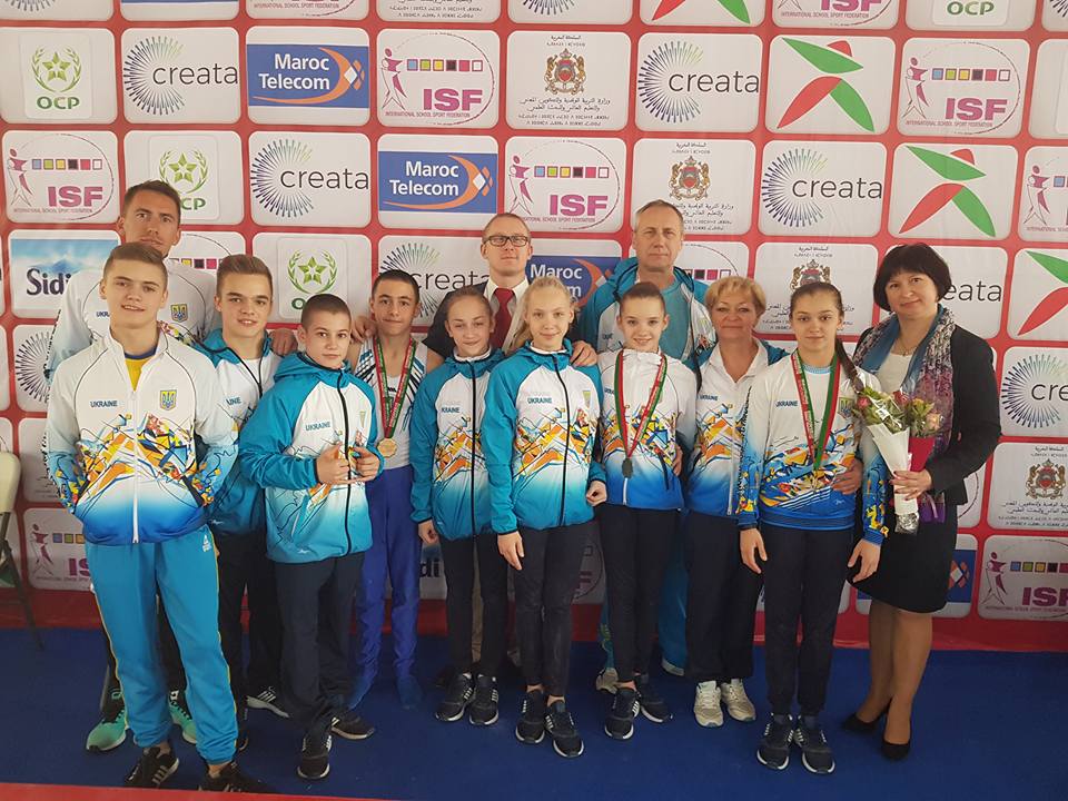 Запорожские школьники привезли три медали с соревнований в Марокко