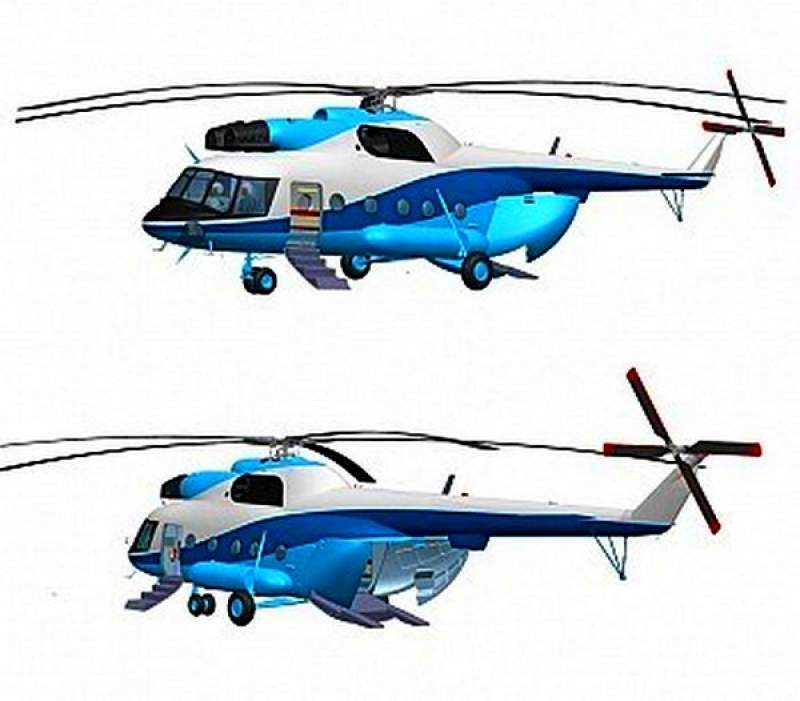 Мотор Сич презентовала проект многоцелевого вертолета