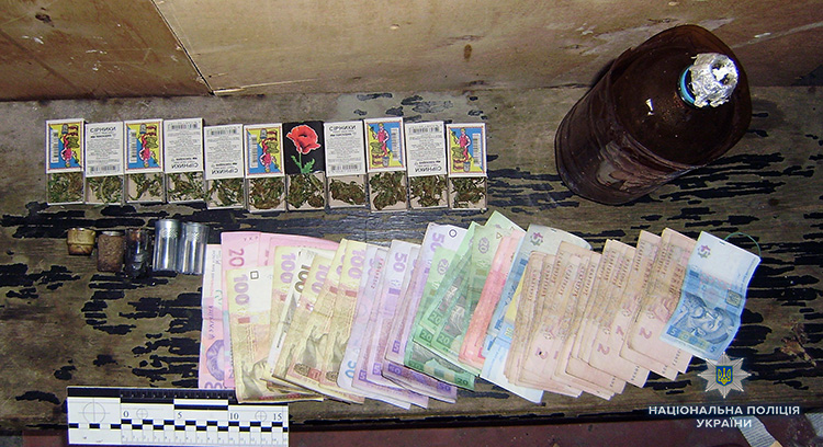 У Запорізькій області затримано наркоділка-рецидивіста з партією канабісу
