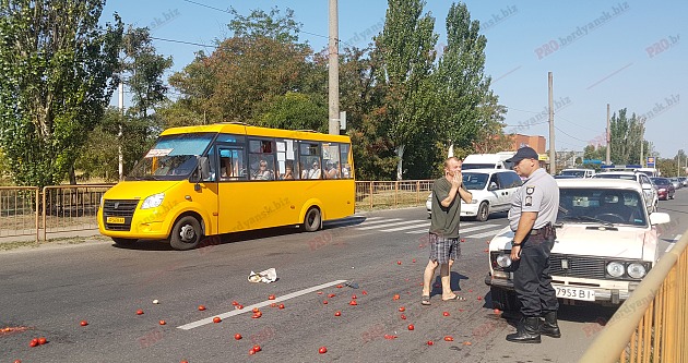 У Запорізькій області автівка на переході збила жінку (фото)