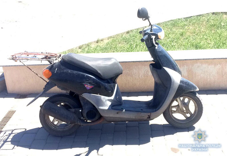 В Запорожской области злоумышленник завладел скутером пенсионера