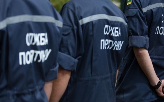 В Запорожье 5 спасателей вытащили котят из металлической трубы