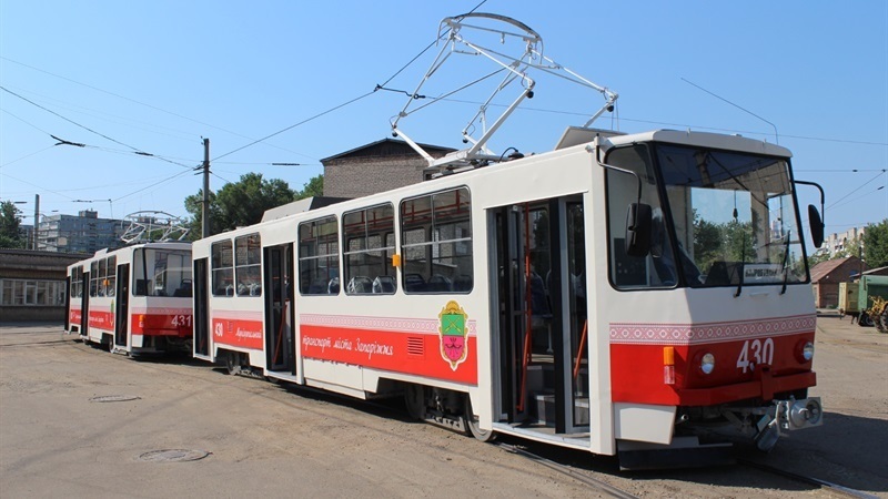 В Запорожье на 4 дня прекращается движение трамвайного маршрута №14