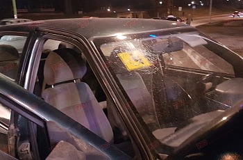 В Запорожской области в ДТП пассажир авто разбил головой лобовое стекло (Фото)