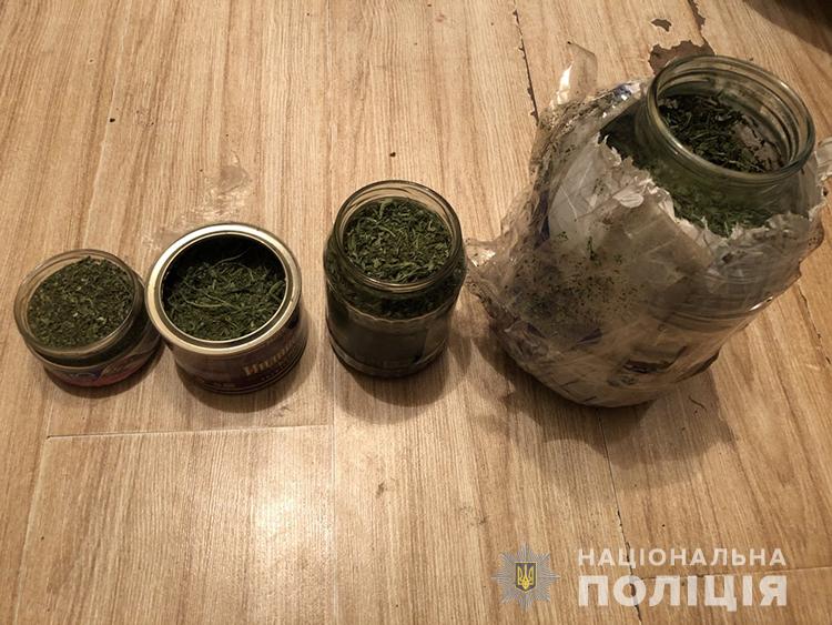 У жителя Запорожской области полицейские изъяли наркотики (фото)
