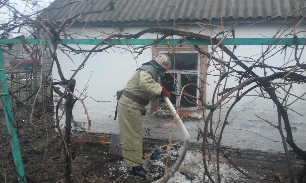 В Запорожской области мужчина погиб в пожаре