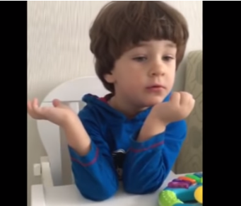 В Запорожской области одна из топовых местных репетиторов иностранных научила своего трехлетнего сына нескольким языкам (Видео)
