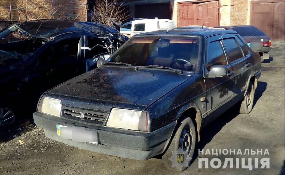В Запорожской области пьяный мужчина угнал чужое авто (Фото)