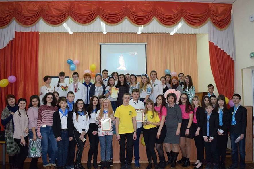 В Запорожской области годовщину района школьники отметили интеллектуальной игрой (ФОТО)