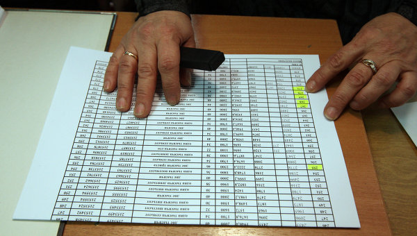 В Запорожской области член комиссии вела собственный список избирателей (Видео)