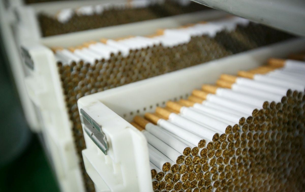 В Запорожской области изъяли партию незаконно ввезенных сигарет на сумму 2,6 млн грн