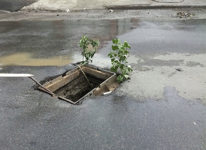 В Запорожской области в «обозначенную» ветками яму на дороге угодил велосипедист: у парня кровоизлияние в мозг и различные травмы черепа (Фото)