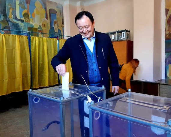 У Запоріжжі проголосував голова області (фото)