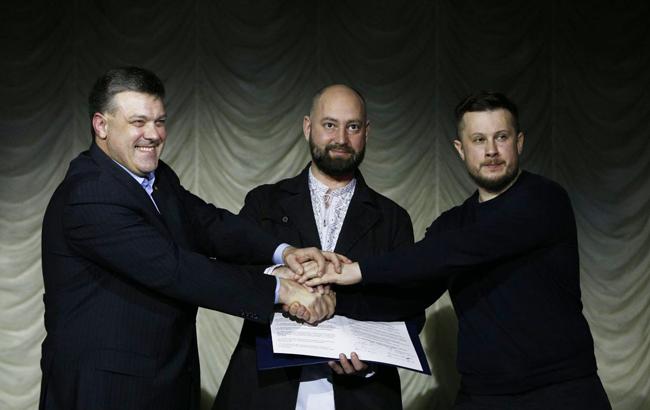 Українські націоналісти об’єднались, запорожець – в об’єднаному передвиборчому списку