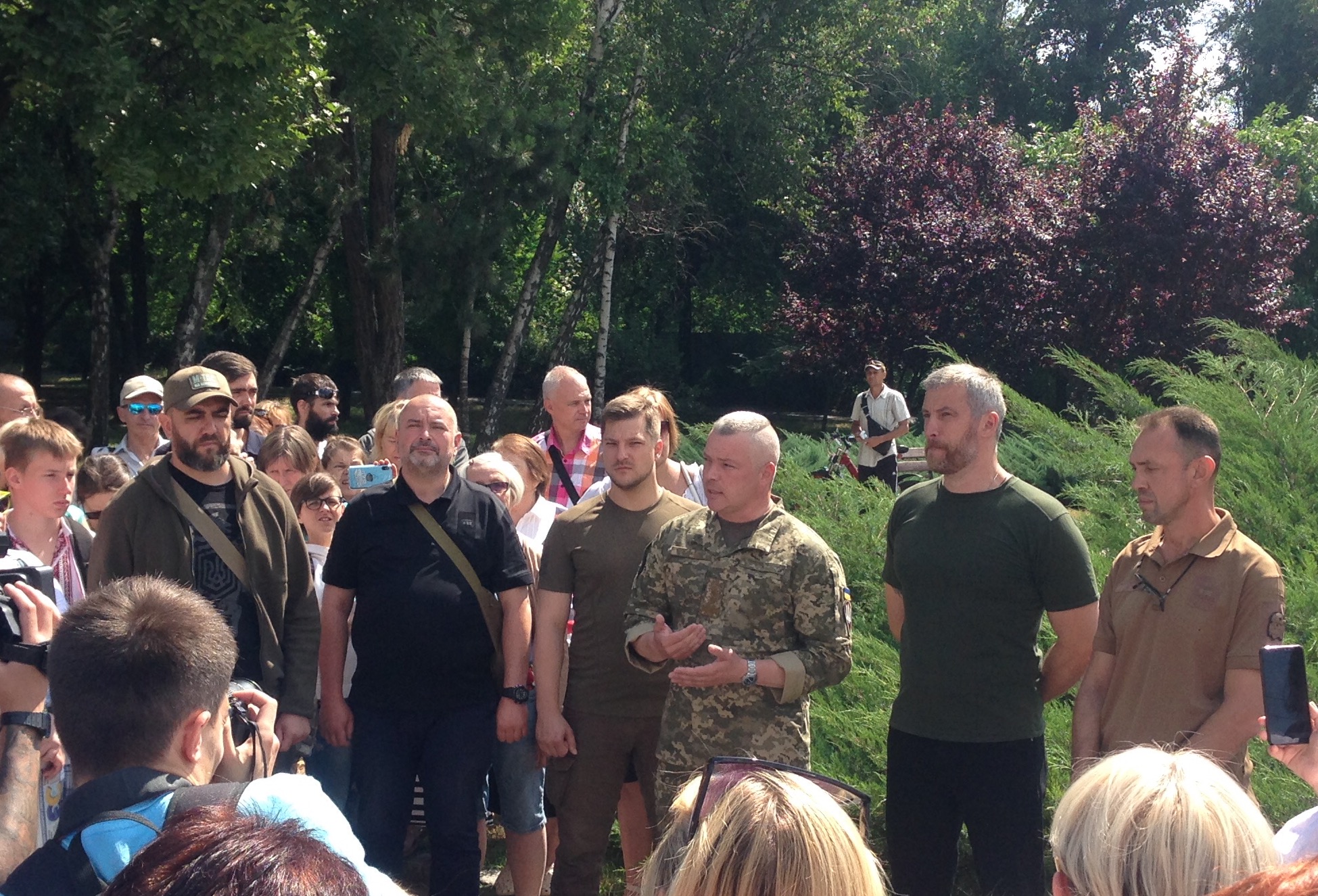 «Зараз найбільш гаряча ділянка фронту – це Верховна Рада», – відомі ветерани АТО закликали запорожців зберегти здобутки останніх 5 років