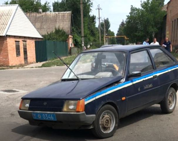 У Запорізькій області автомобіль поліцейських потрапив у ДТП (Фото)