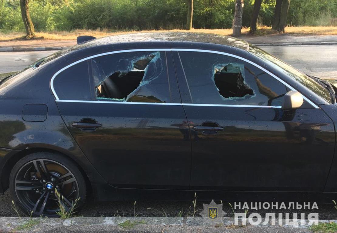 “Расстрел” BMW в Запорожье: появились подробности (Фото)