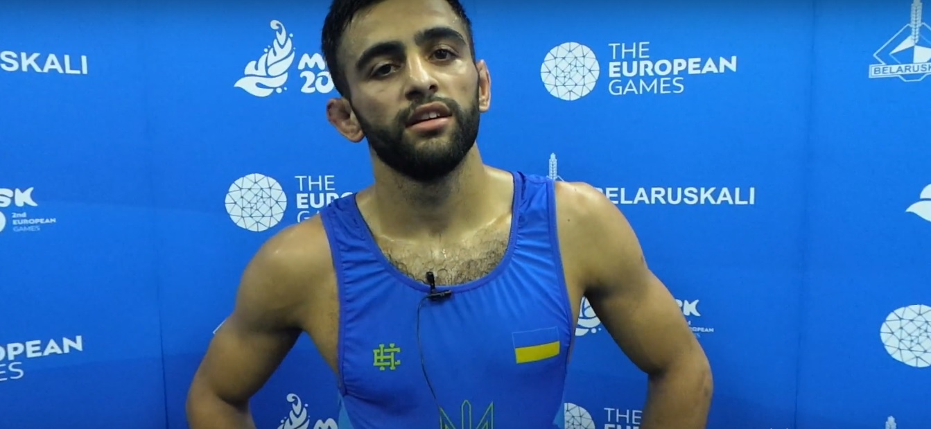 Борец из Запорожской области завоевал “бронзу” на Европейских играх