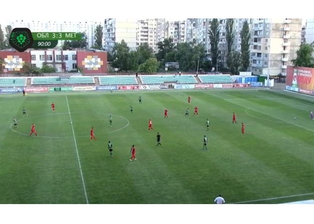 “Металлург” отыграл три гола в первом матче первой лиги (Видео)