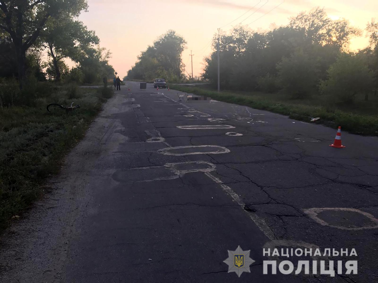 В Запорожской области водитель насмерть сбил пешехода и скрылся. Полиция разыскивает свидетелей ДТП