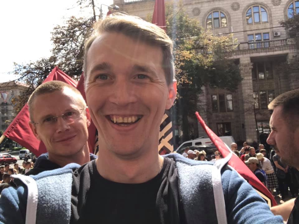 В Киеве полиция задержала известного запорожского журналиста Юрия Гудыменко (ВИДЕО)