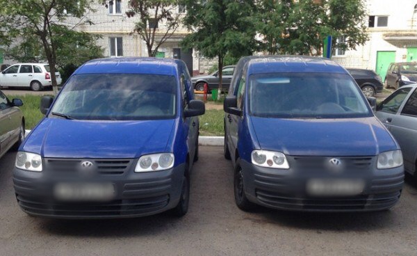 В Запорожье замечен автомобиль «двойник» с одинаковыми номерами (ФОТО)